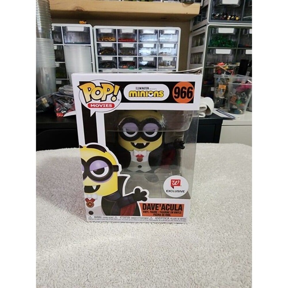 Funko Pop! Minions Walgreens Exclusive Dave'acula FUNKOWEEN  #966
